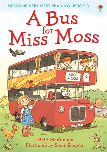 Usborne Very First Reading 3- A Bus For Miss Moss